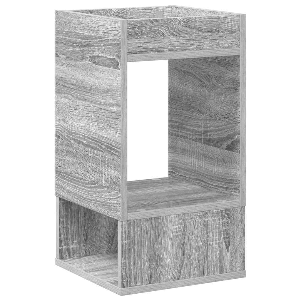 Mesa de apoio cinza sonoma 30 x 30 x 56 cm derivados de madeira