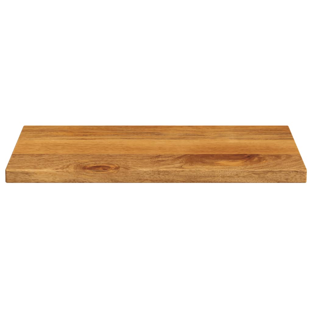 Tampo de mesa retangular 50x30x3,8 cm mangueira maciça