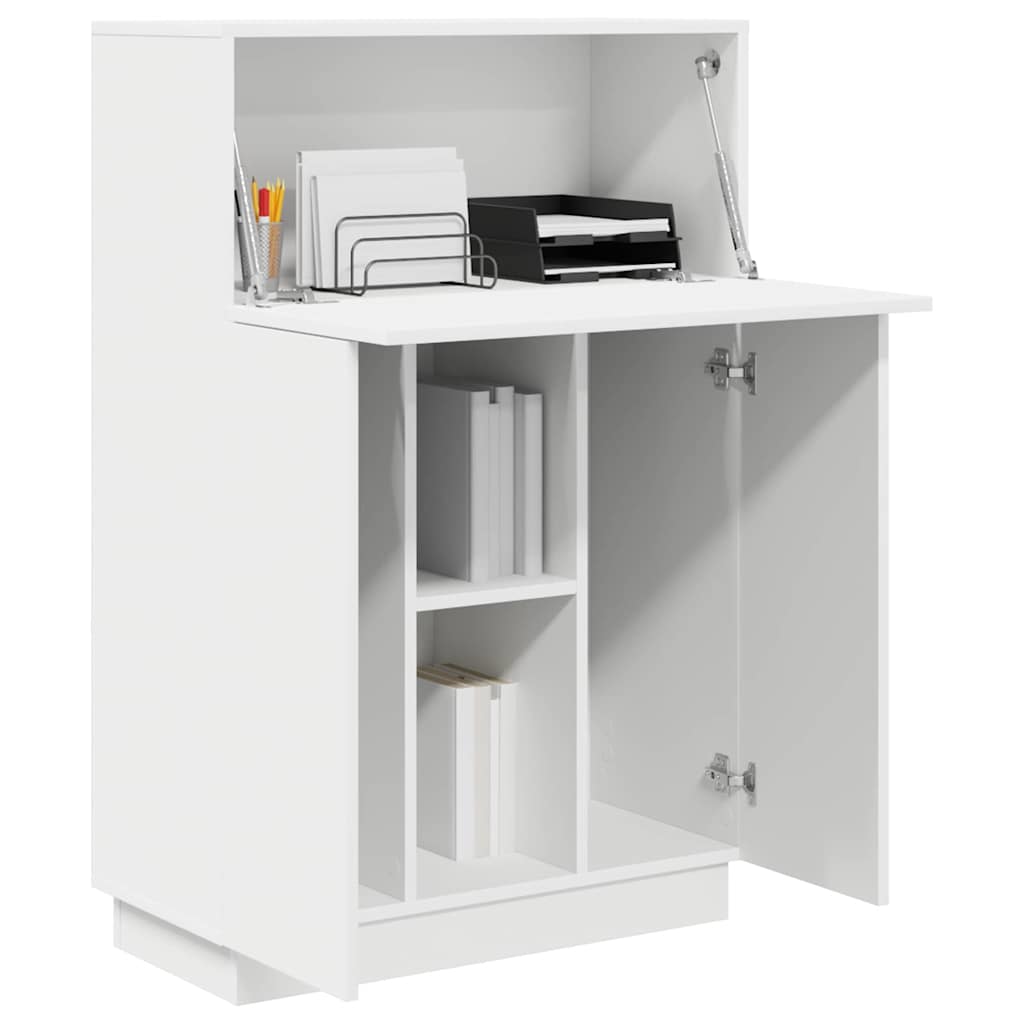 Mesa branco derivados de madeira 71.5 x 31.5 x 106.5 cm