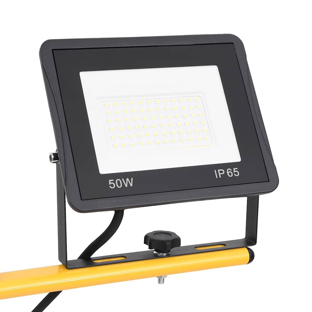 Projetor c/ iluminação LED e tripé 2x50 w branco frio