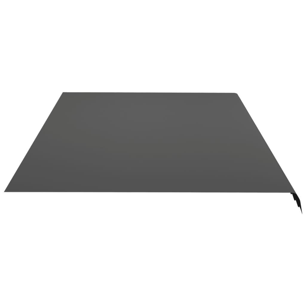 Tecido de substituição para toldo antracite 600x350 cm poliéster