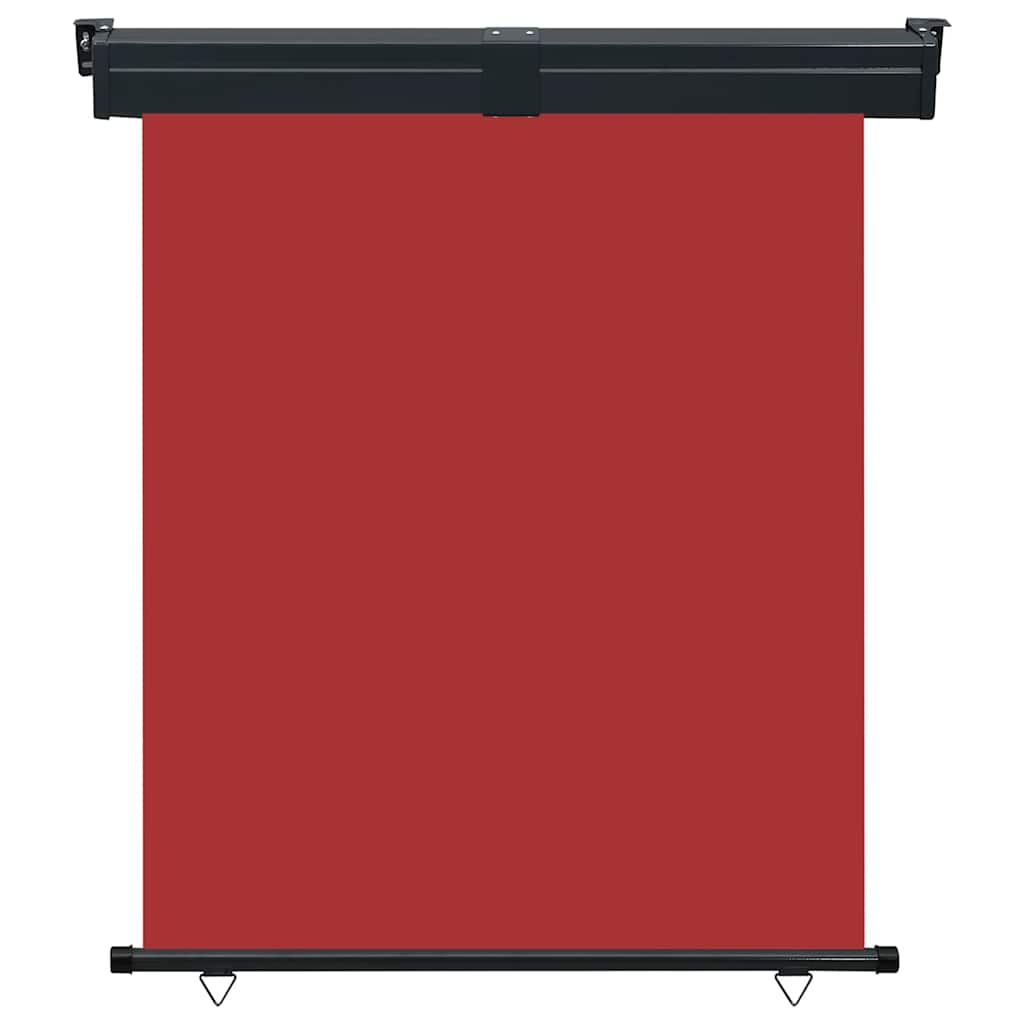 Toldo lateral para varanda 145x250 cm vermelho