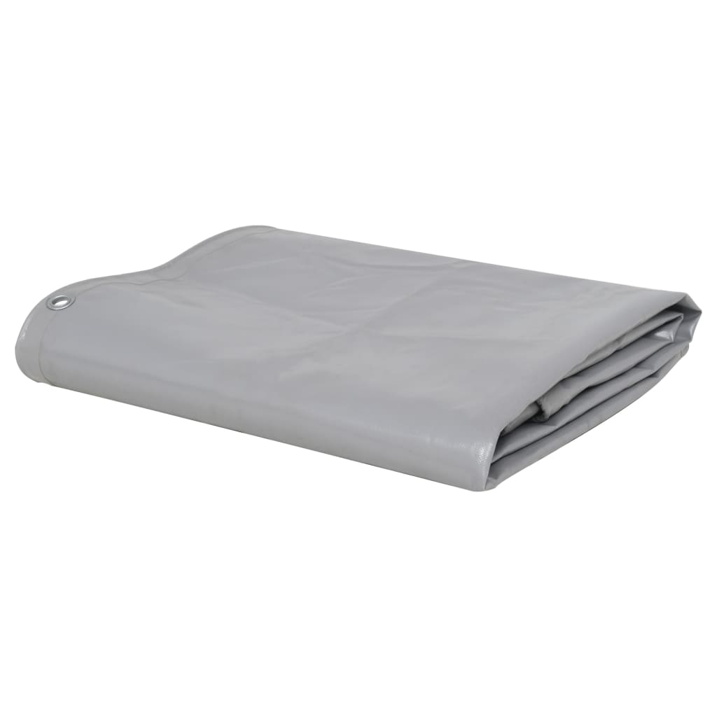 Lona 650 g/m² 3x6 m cinzento
