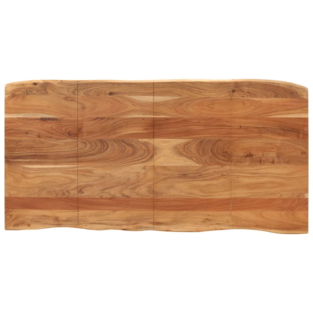 Mesa de jantar 180x90x76 cm madeira de acácia maciça