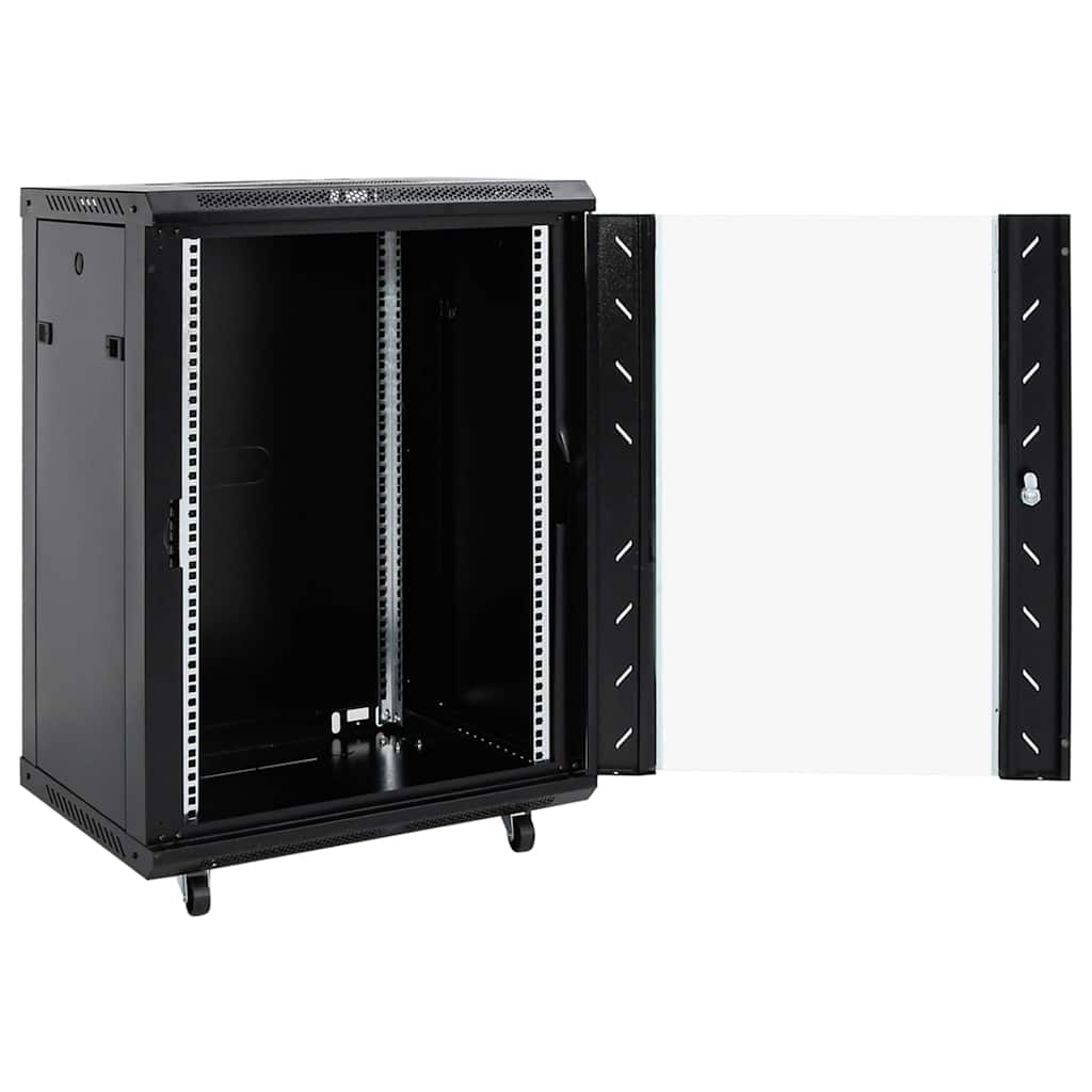 Armário de rede 15u com pés giratórios 19" ip20 60x45x86 cm