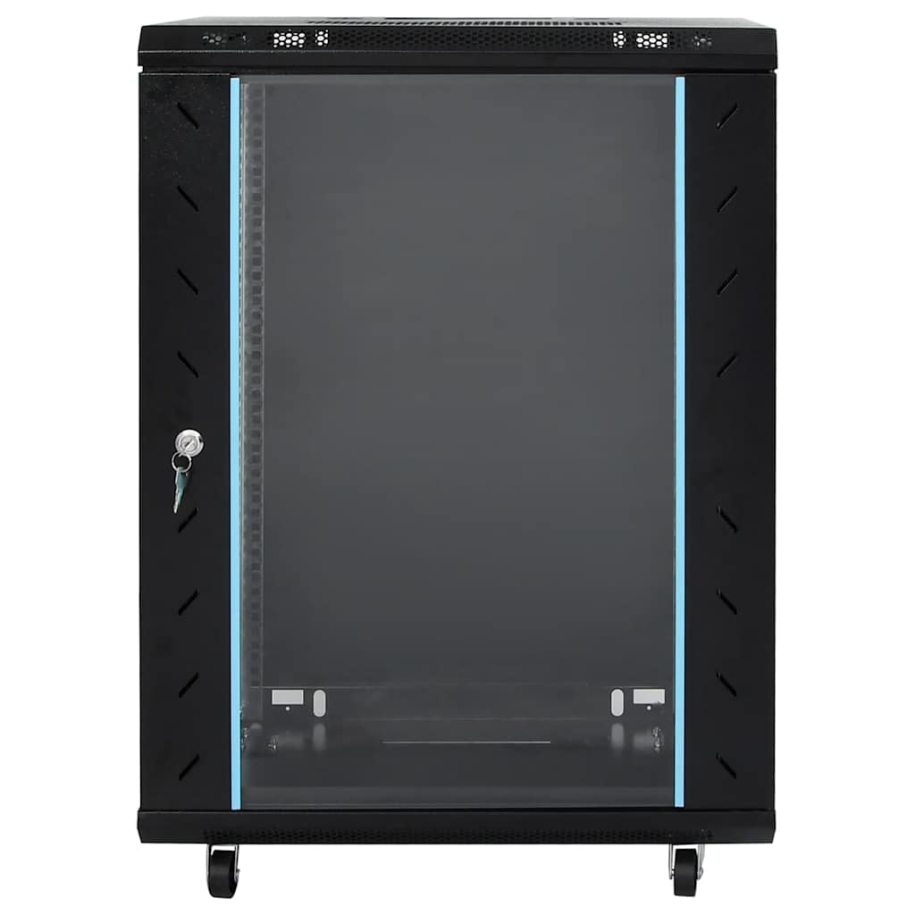 Armário de rede 15u com pés giratórios 19" ip20 60x45x86 cm