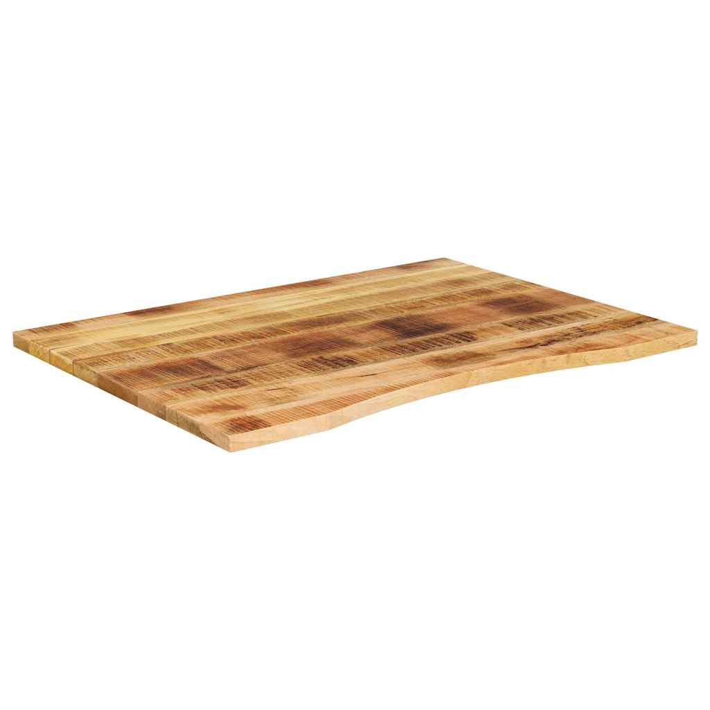 Tampo de mesa com curva 110x80x2,5 cm mangueira áspera maciça