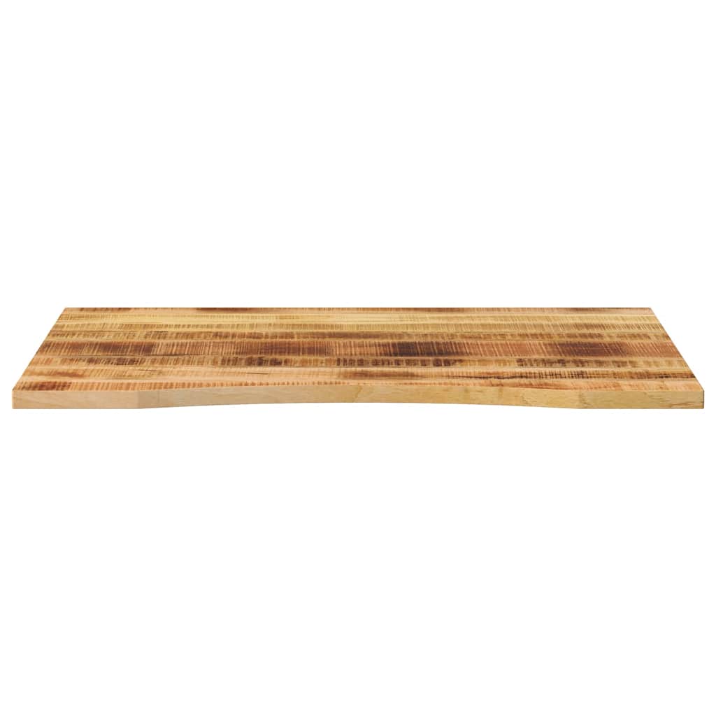 Tampo de mesa com curva 110x80x2,5 cm mangueira áspera maciça