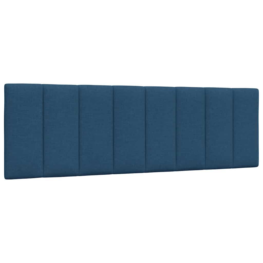 Almofadão de cabeceira hanko 160 cm tecido azul