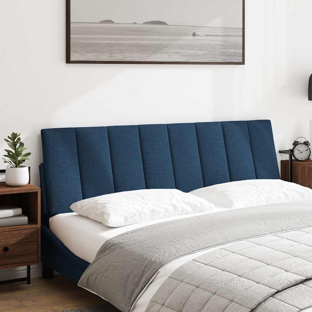 Almofadão de cabeceira hanko 160 cm tecido azul
