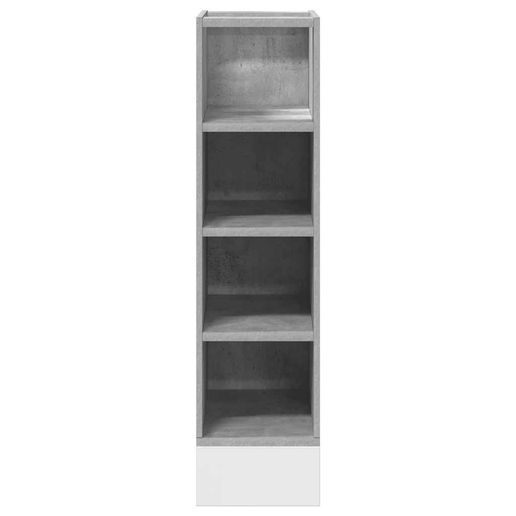Armário inferior “riga” 20x44,5x81,5cm cinzento cimento