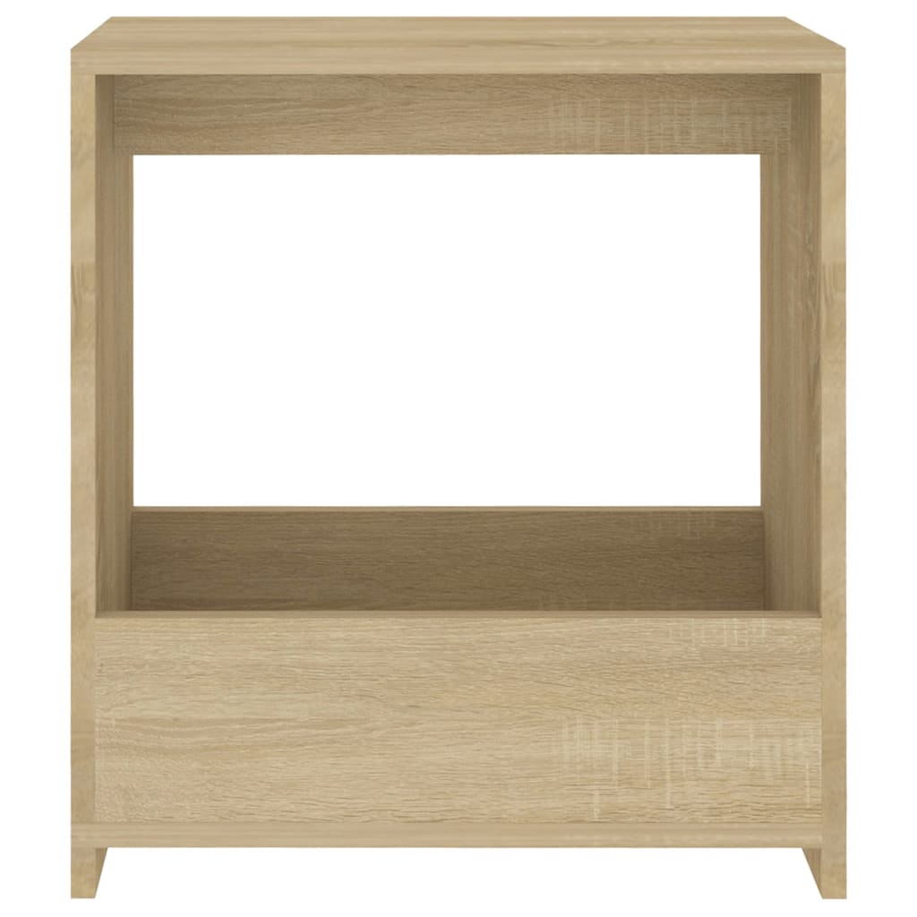Mesa de apoio 50x26x50 cm derivados de madeira carvalho sonoma