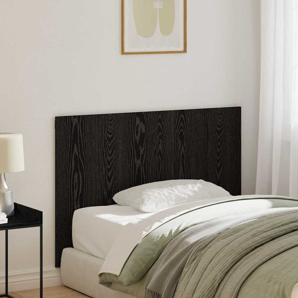 Cabeceira de cama carvalho preto derivados de madeira
