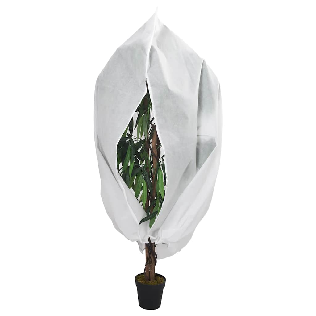 Coberturas para plantas com fecho 4 pcs 70 g/m² 3,14x2,5 m
