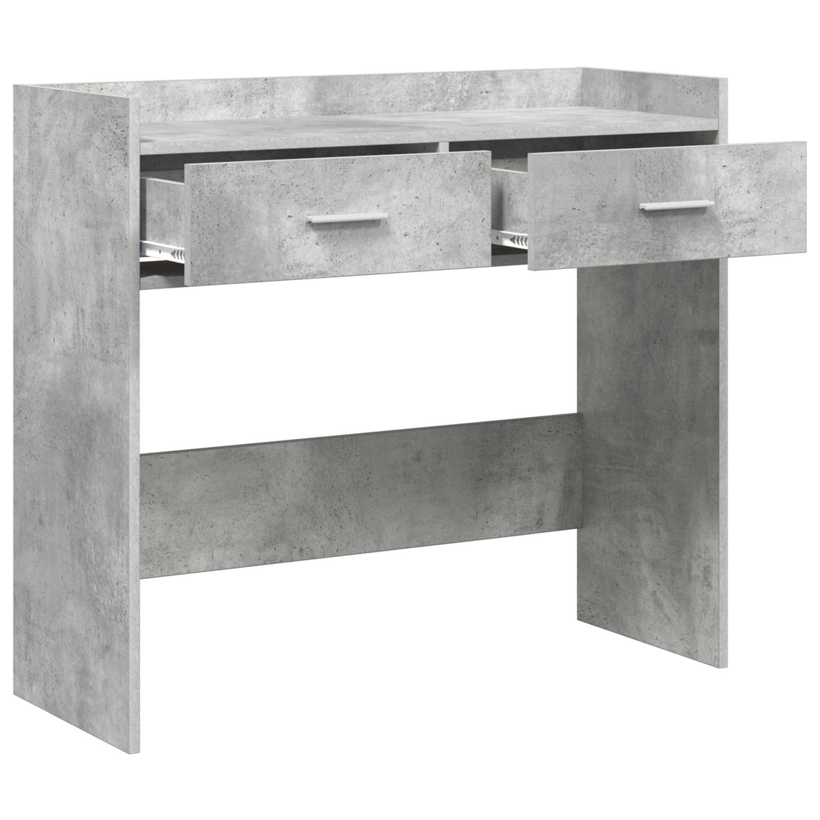 Aparador cinzento cimento 90 x 35 x 80 cm derivados de madeira