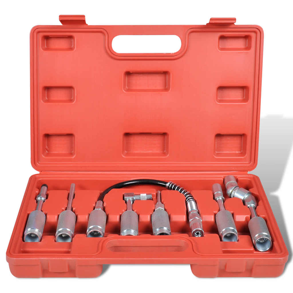 Kit de ferramentas para lubrificação de equipamentos - 7 peças
