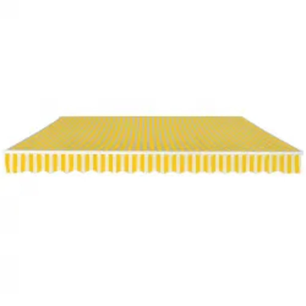 Todo dobrável manual 600 cm amarelo e branco