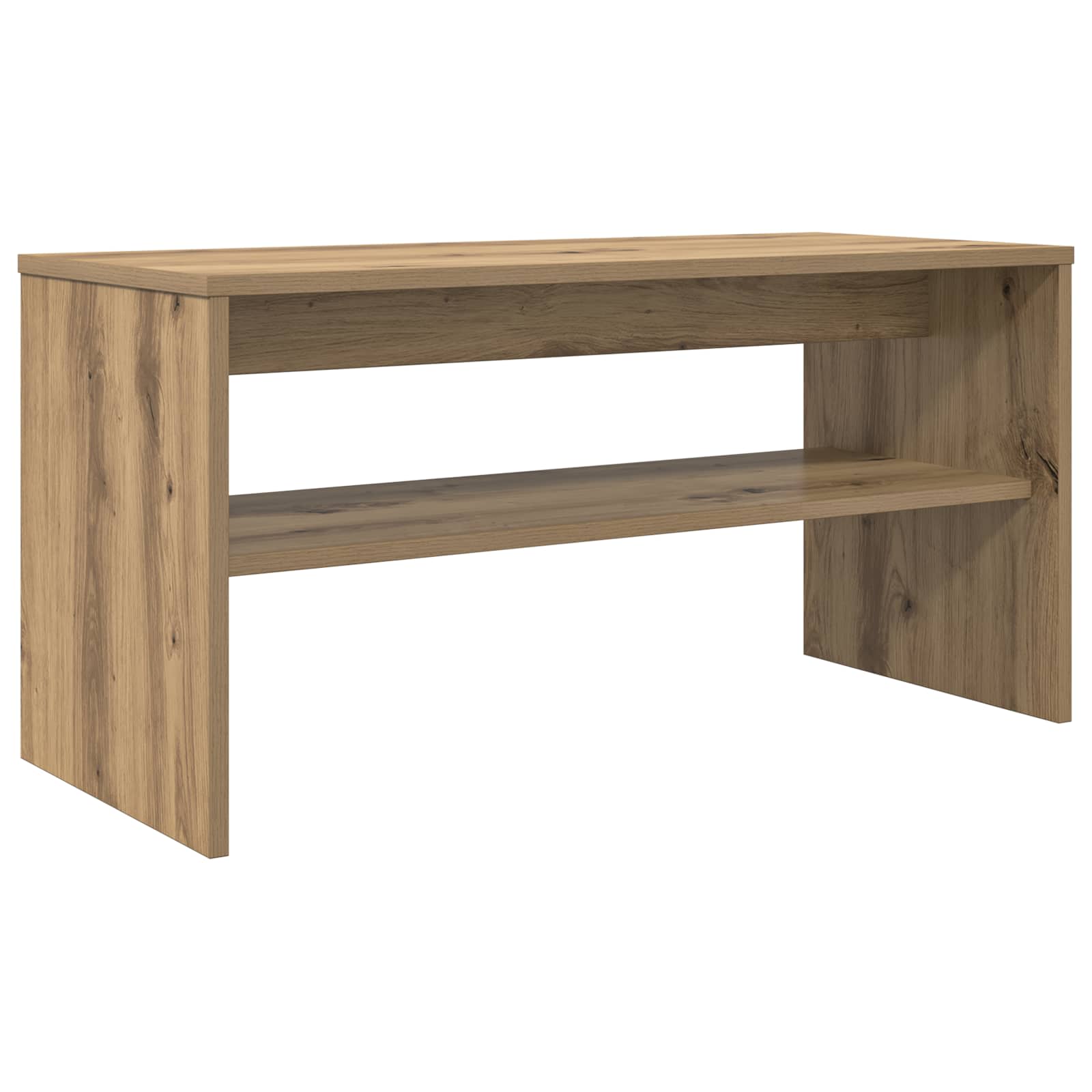 Gabinete para TV 80 x 35 x 40 cm carvalho artesanal