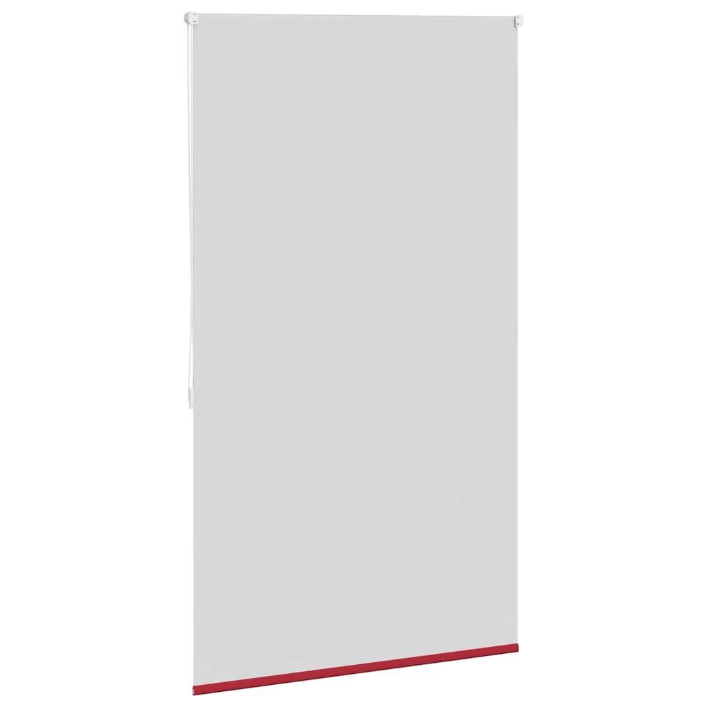 Cortina de rolo blackout, 124,4 x 175 cm, largura do tecido 120 cm, vermelha