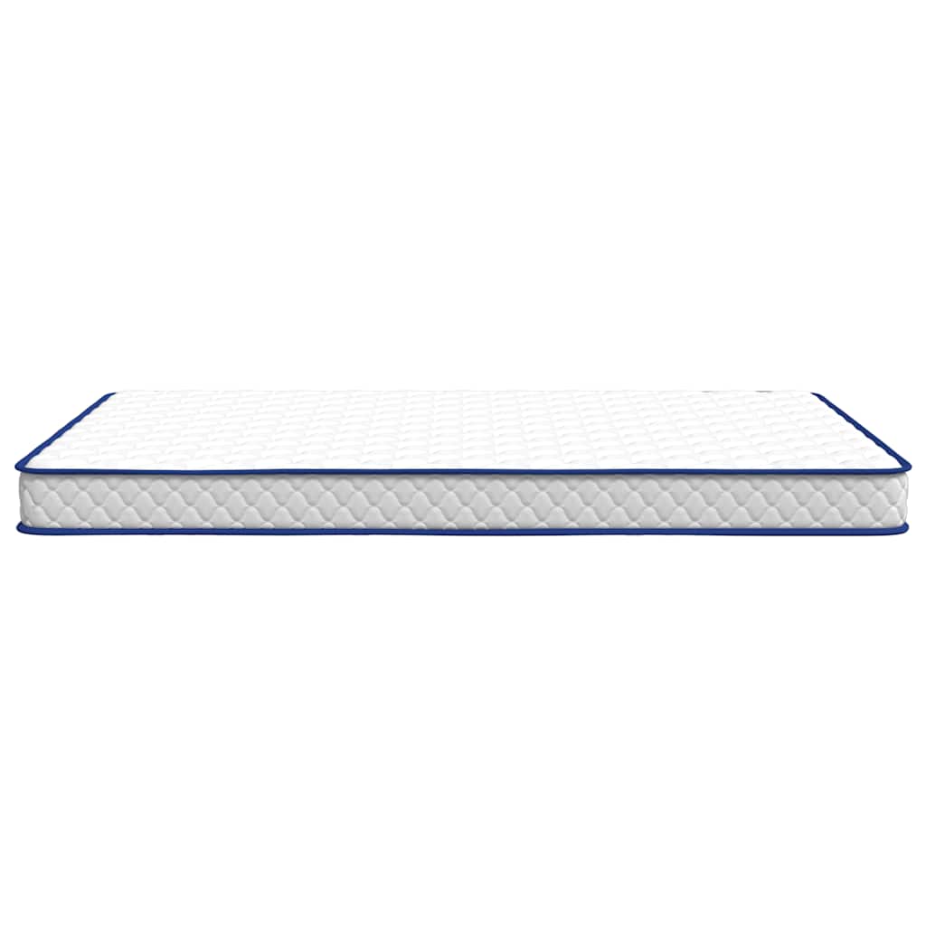 Colchão de espuma de memória 140x190x17 cm macio branco