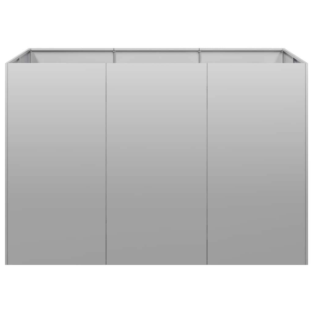 Planter 120x80x80 cm aço galvanizado