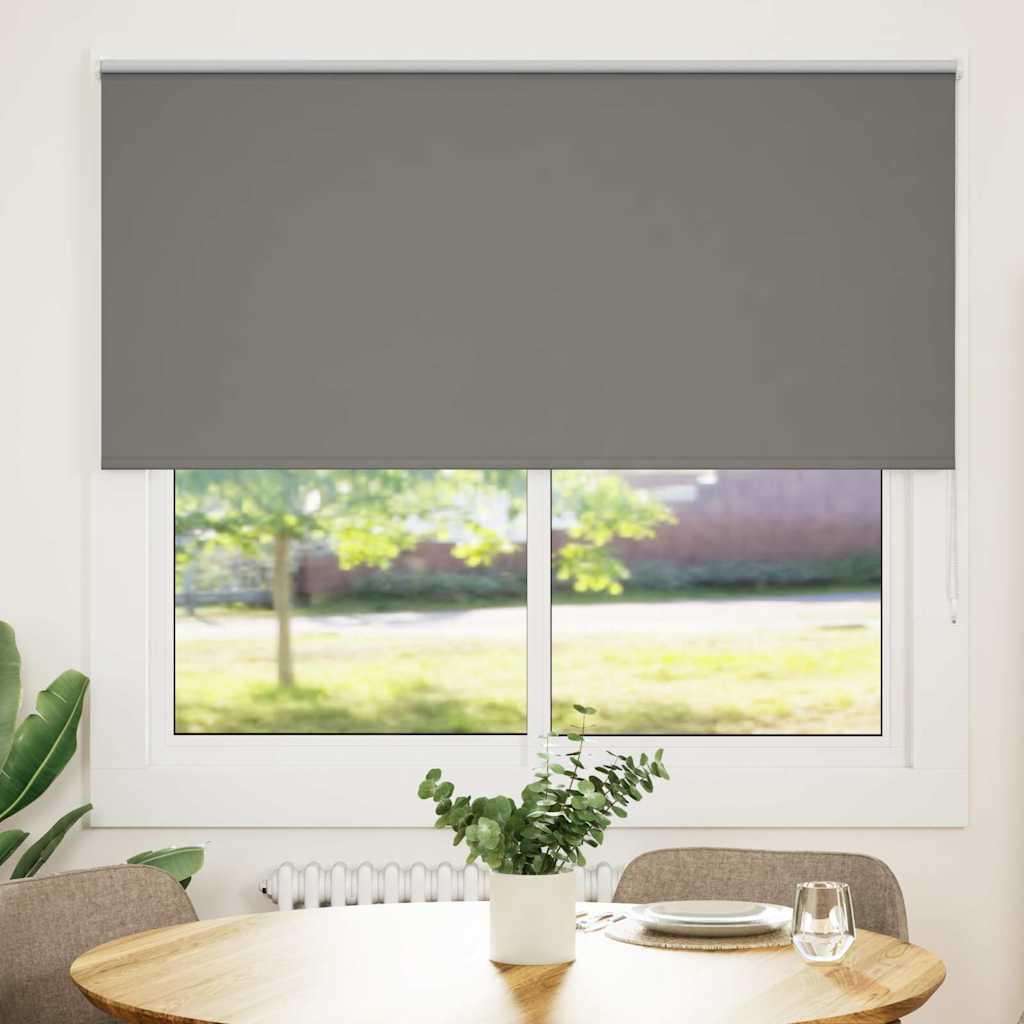 Persiana de enrolar 160x130 cm largura tecido 156,6cm poliéster