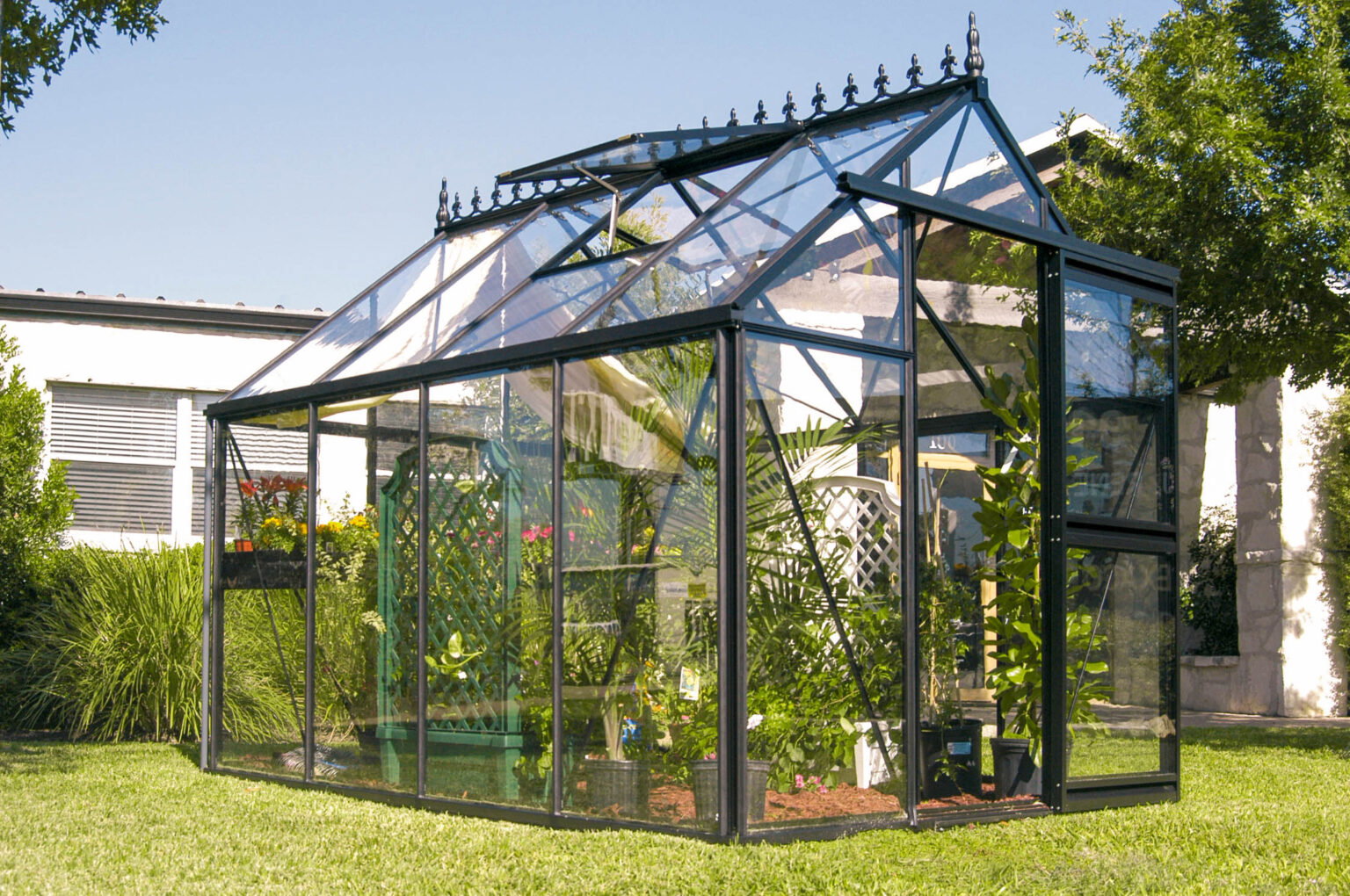 Estufa de Vidro Kepler – 7,3 a 10,8 m²