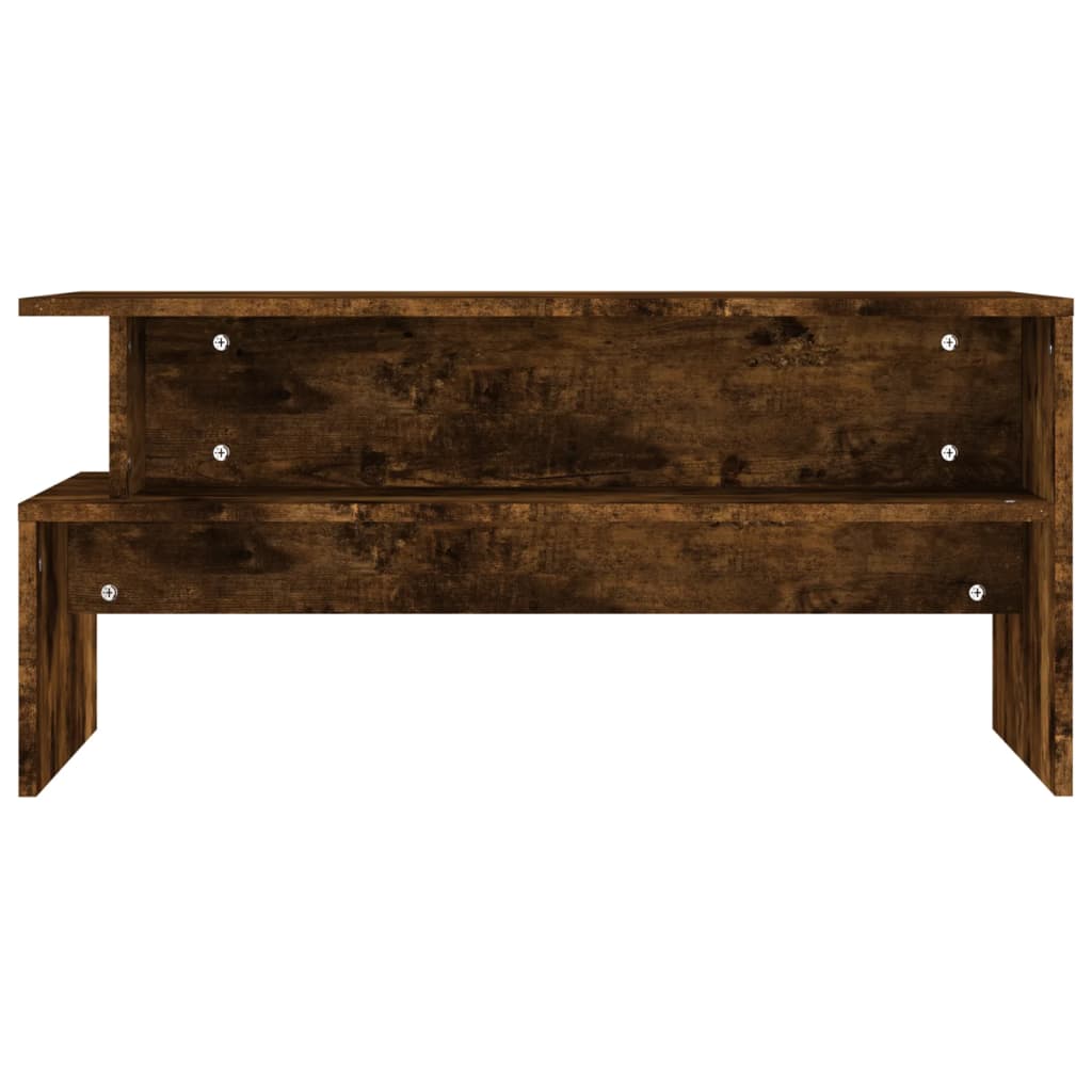 Mesa de centro 90x55x42,5cm derivados madeira carvalho fumado