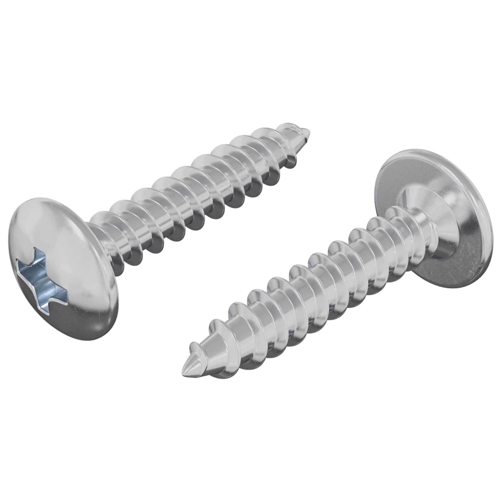 Prego autoperfurante 2 unid. revestido de zinco 4 x 20 mm aço