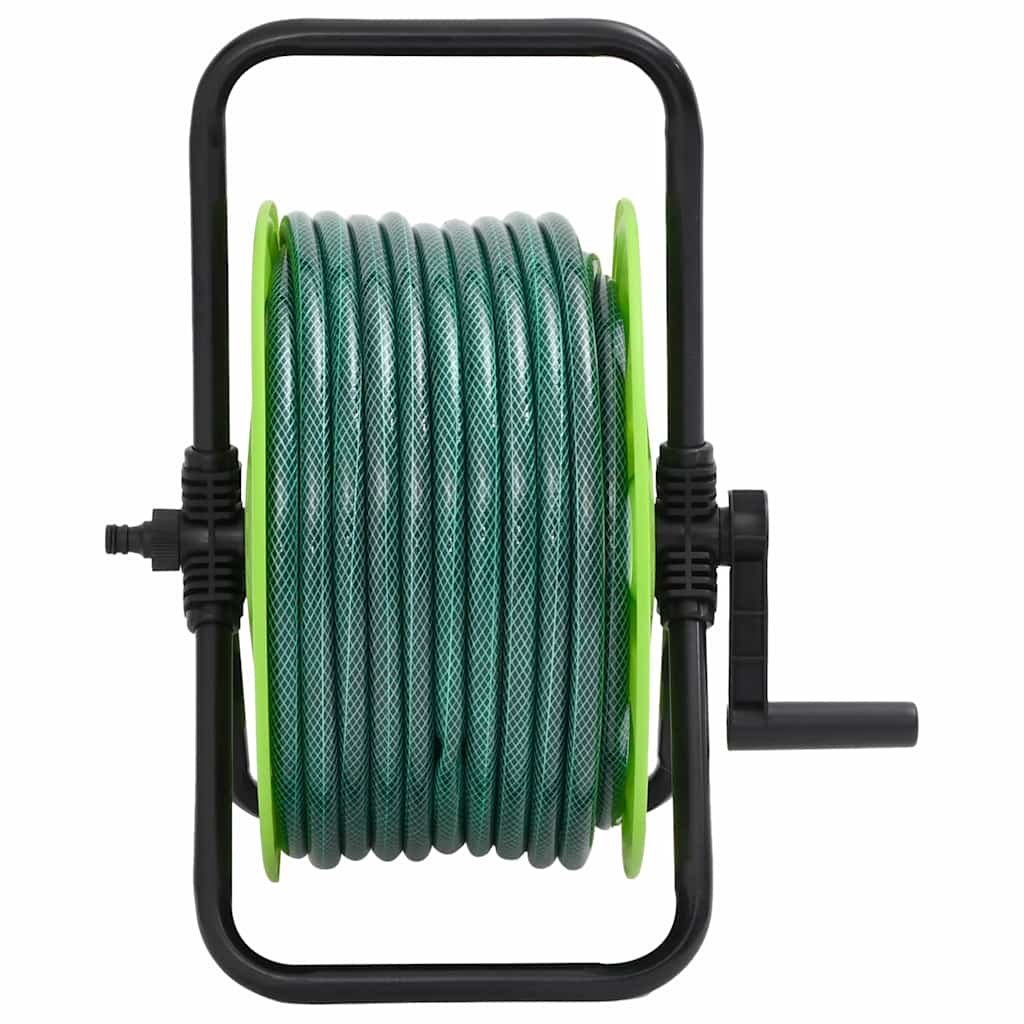 Enrolador de pé c/ conj. de encaixe de mangueira 0,75" 20 m PVC