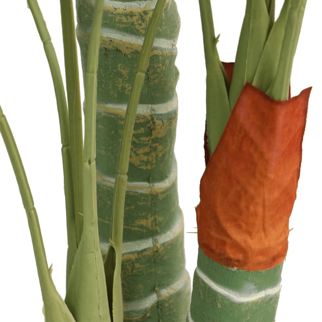 Palmeira artificial com 3 troncos 120 cm PP verde