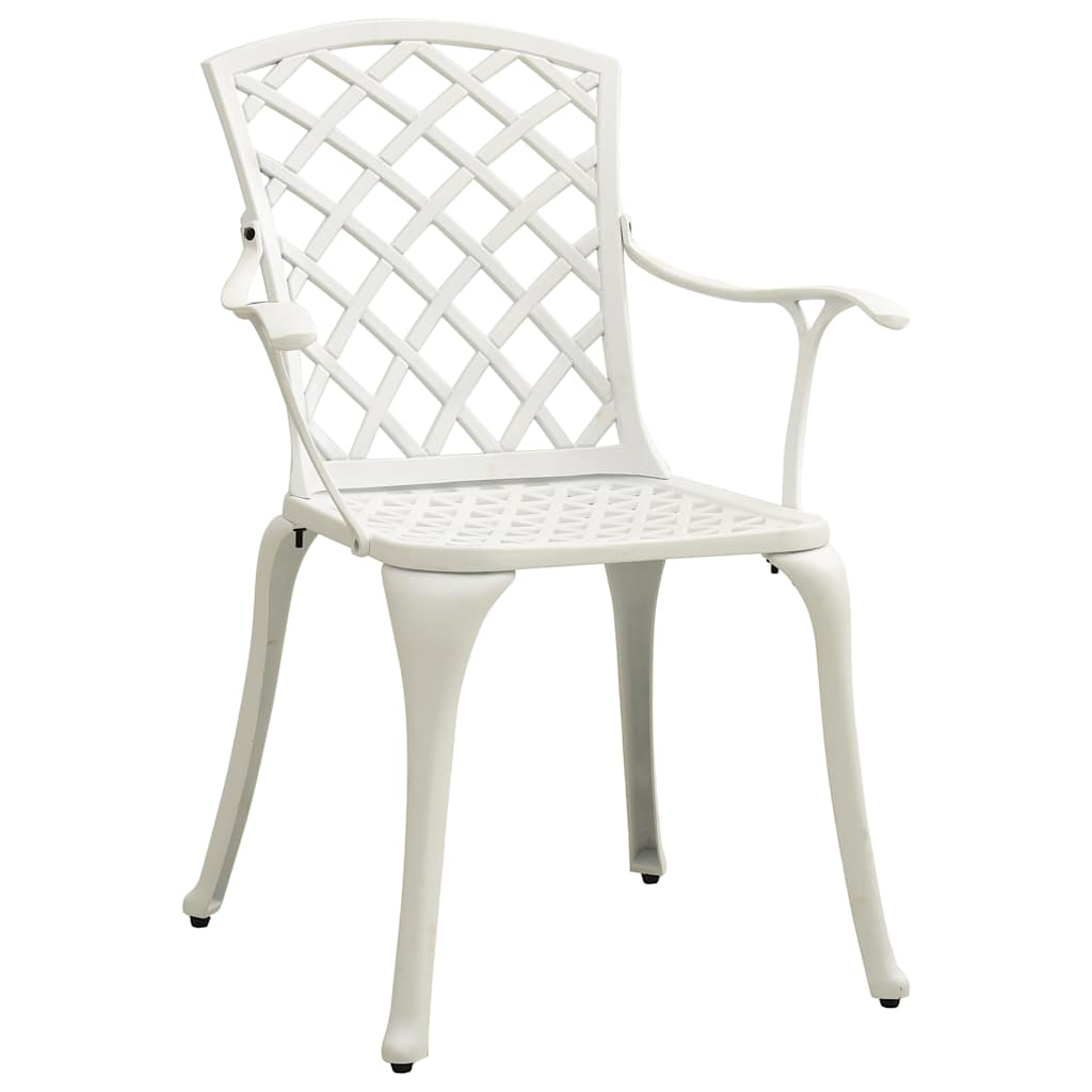 5 Pcs conjunto de bistrô alumínio fundido branco