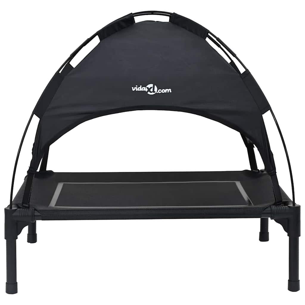 Cama para cachorro manual preto 63 x 49,5 x 60 cm aço