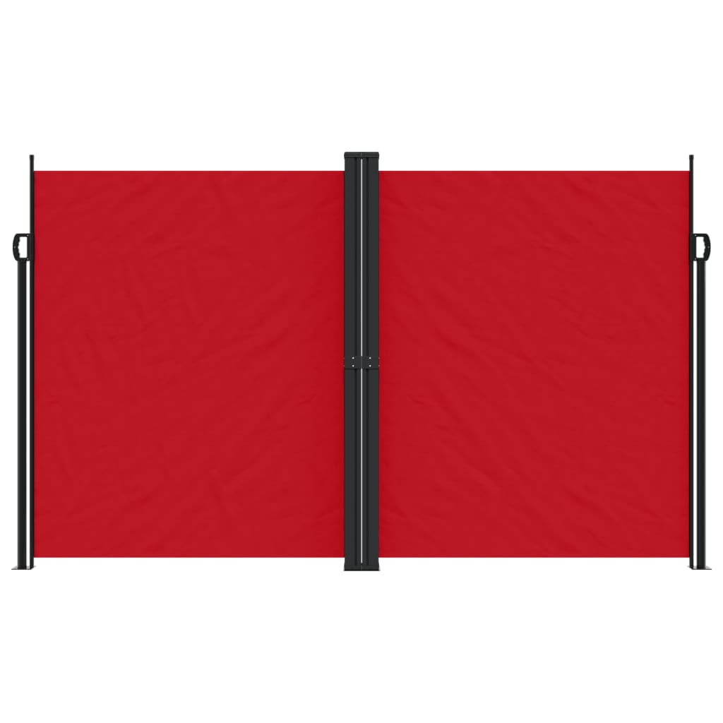 Toldo lateral retrátil 200x1200 cm vermelho