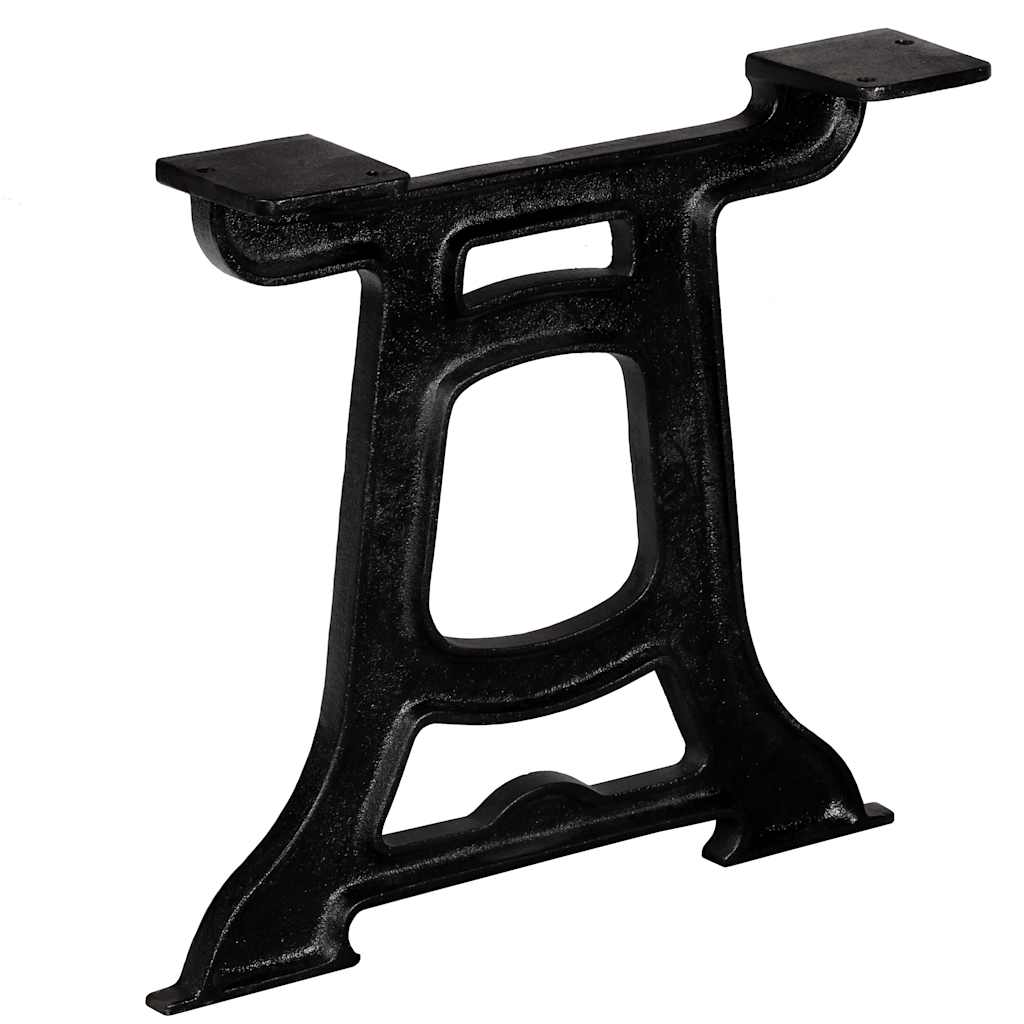 Pernas para mesa de centro 2 pcs estrutura em y ferro fundido