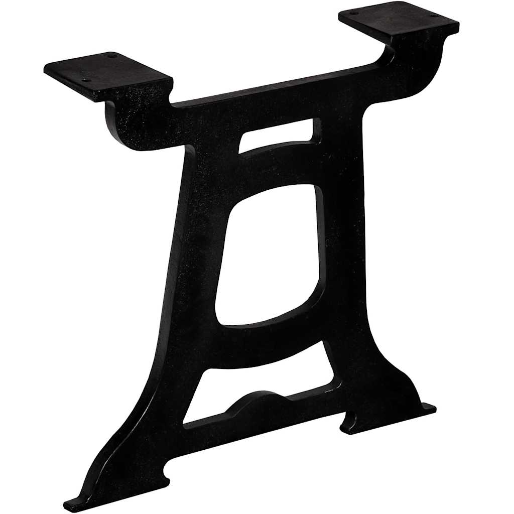 Pernas para mesa de centro 2 pcs estrutura em y ferro fundido