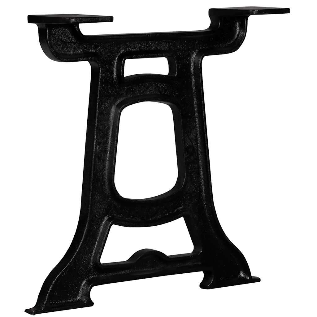 Pernas para mesa de centro 2 pcs estrutura em y ferro fundido