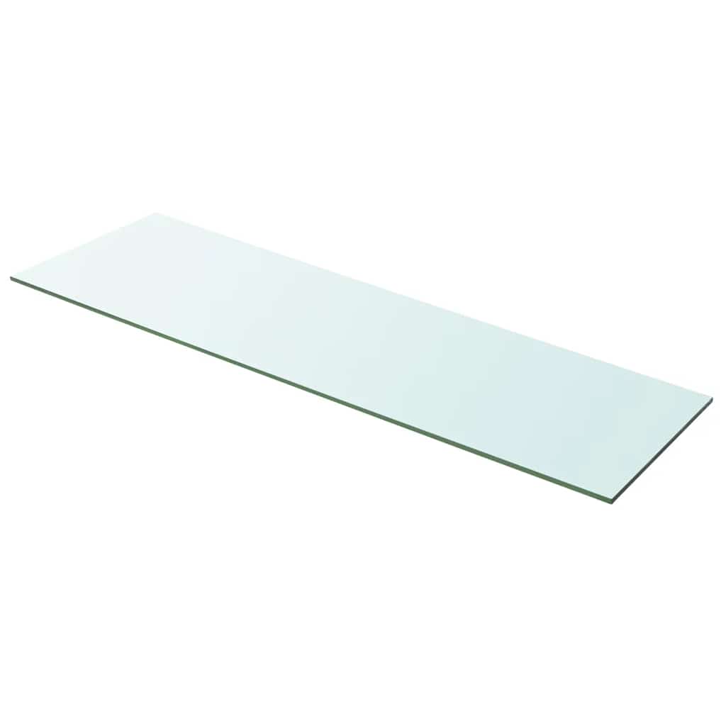 Prateleiras 2 pcs 100x30 cm vidro transparente