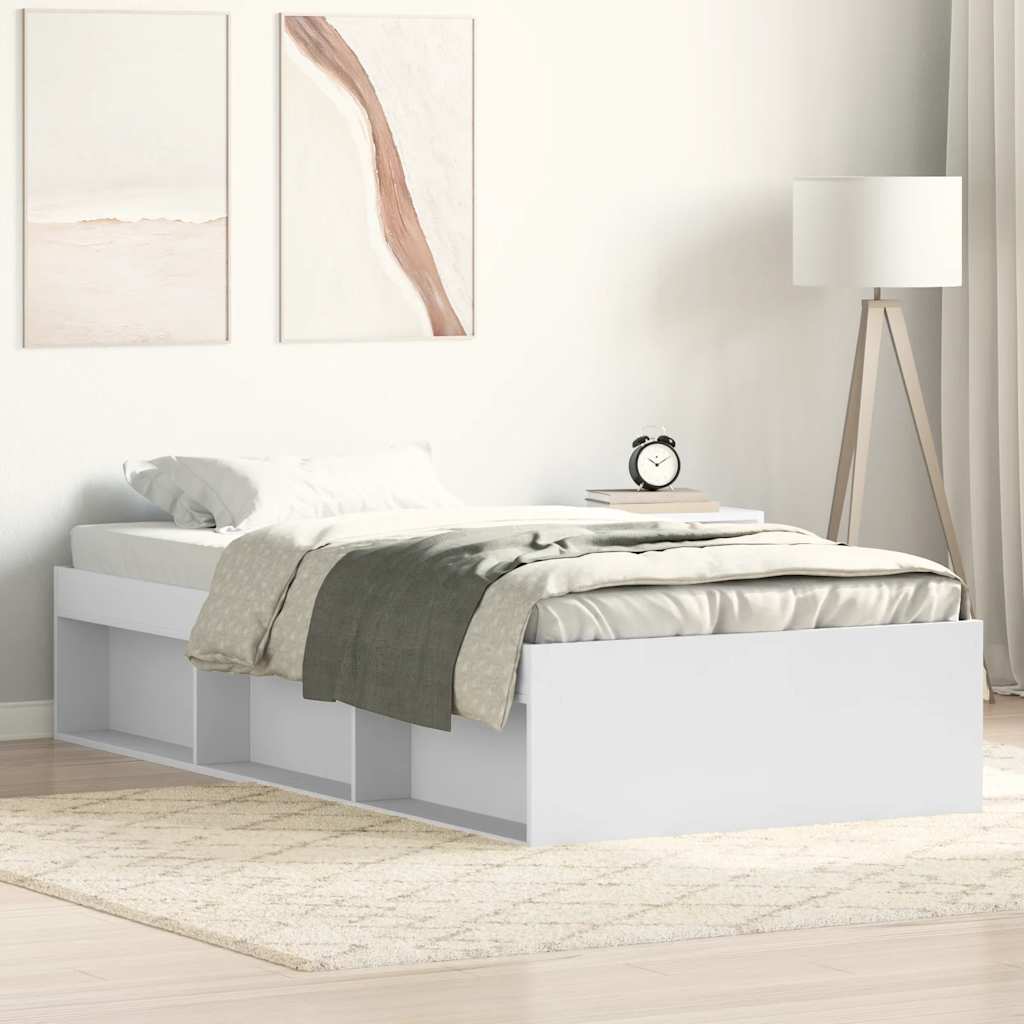 Estrutura de cama 100x200 cm branco