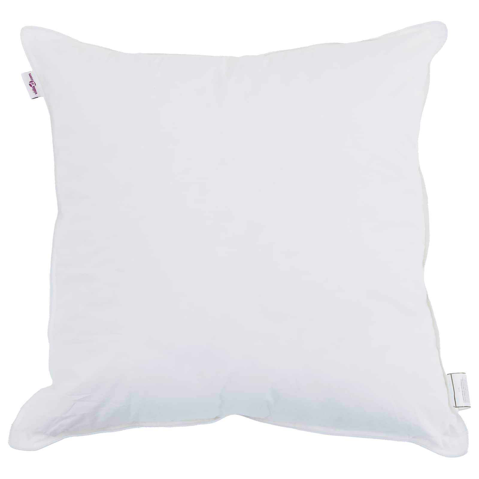 Almofada 2 unid. 60 x 60 cm algodão branco