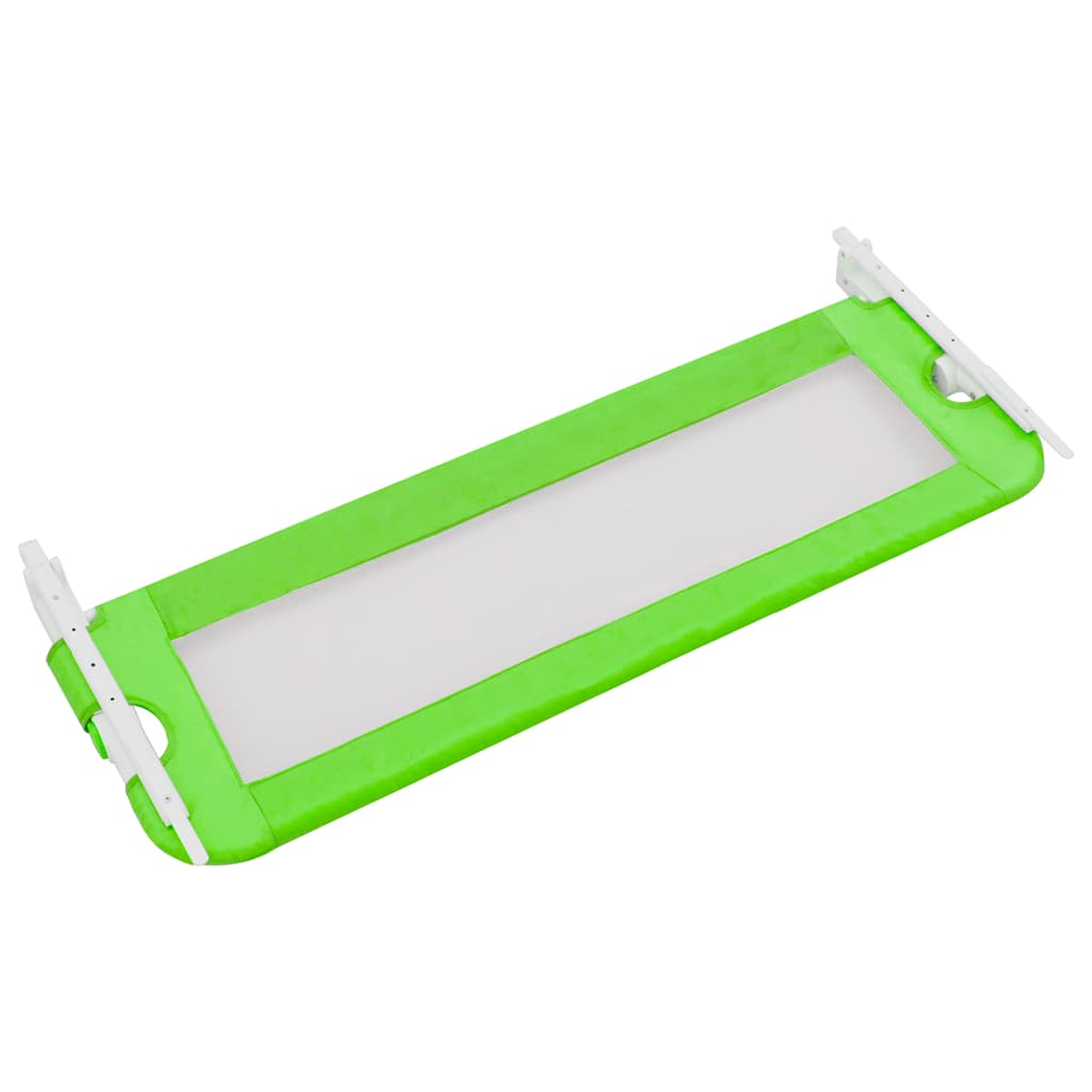 Barra de segurança p/ cama infantil 120x42cm poliéster verde