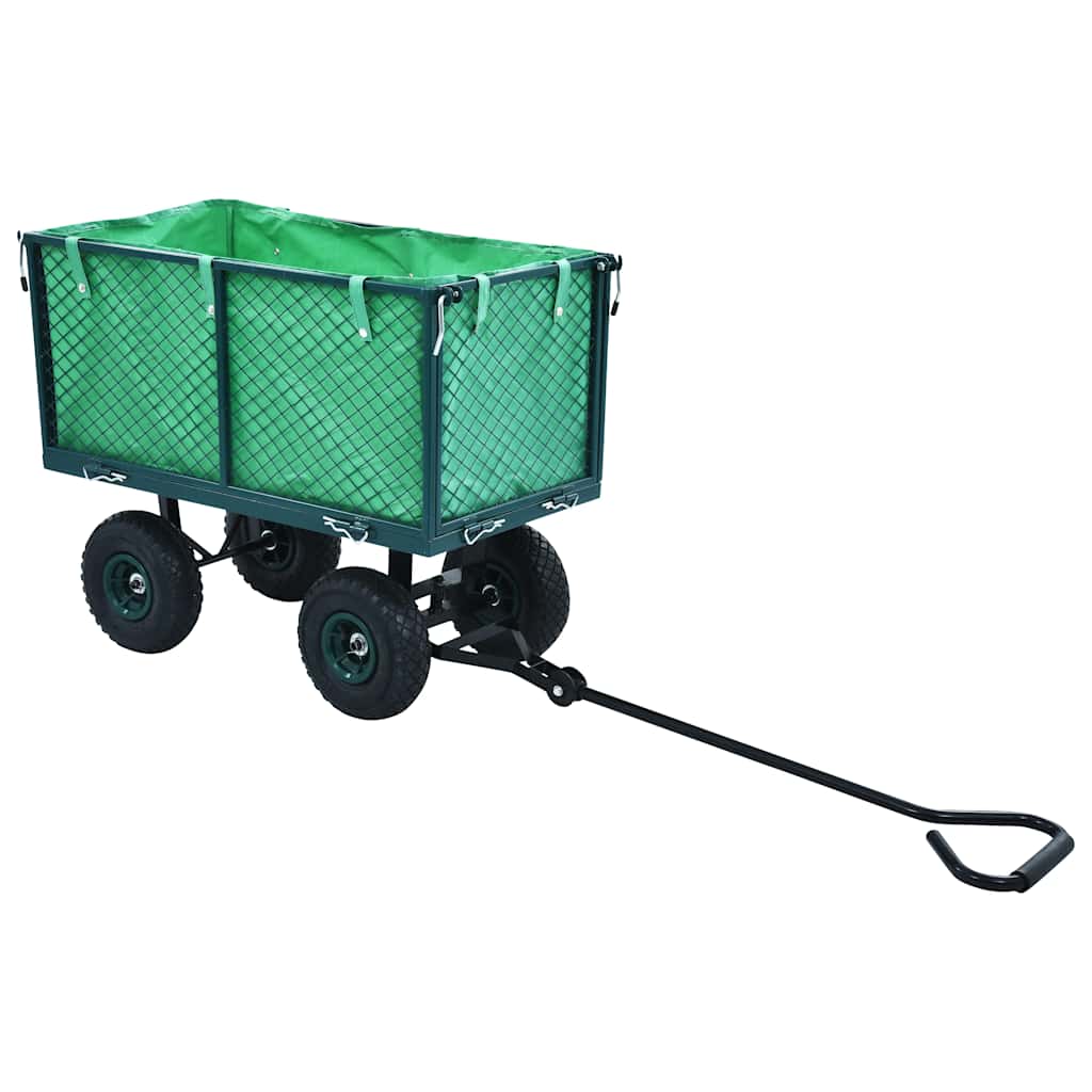 Carrinho de mão para jardim 350 kg verde