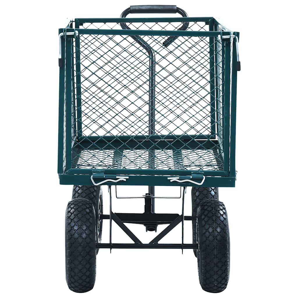Carrinho de mão para jardim 350 kg verde