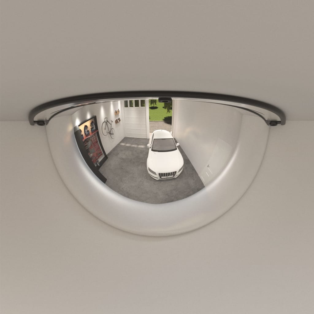 Espelhos de trânsito metade de cúpula 2 pcs ø40 cm acrílico