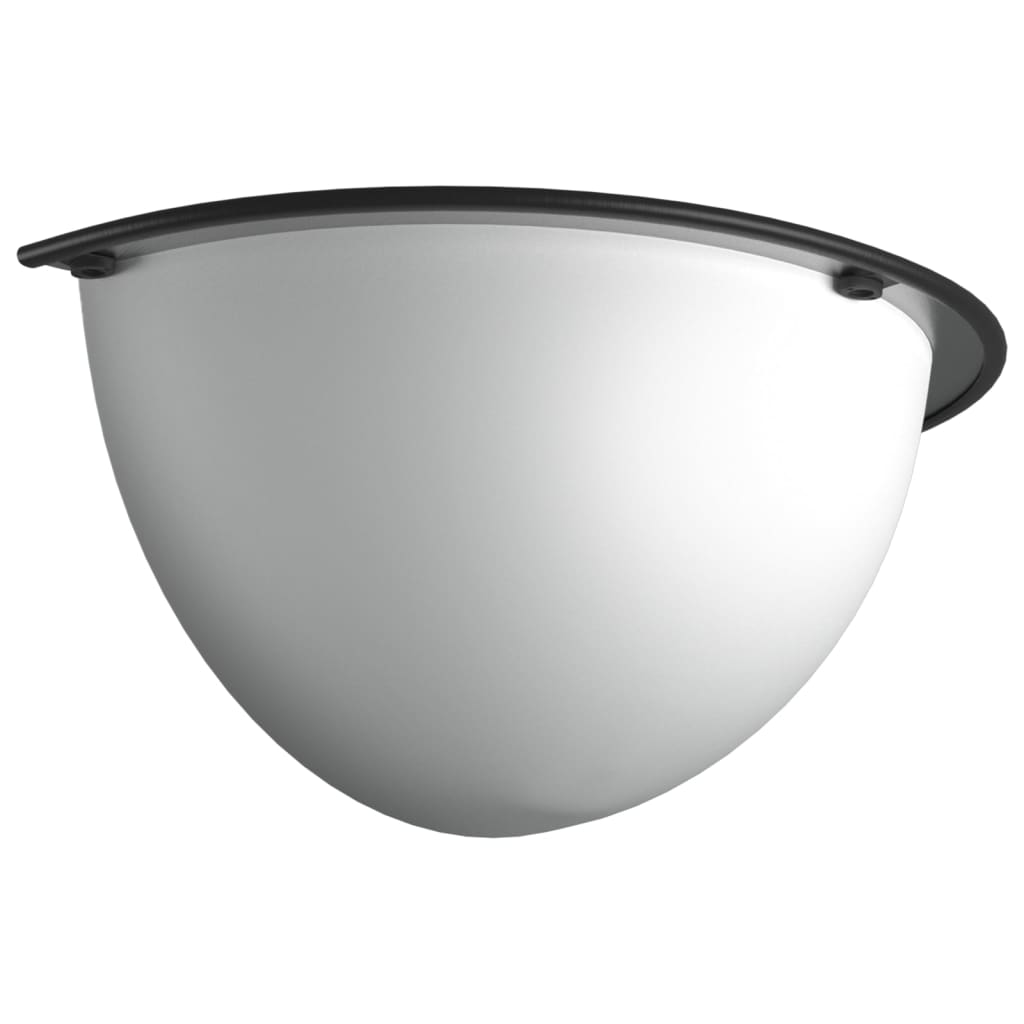 Espelhos de trânsito metade de cúpula 2 pcs ø40 cm acrílico