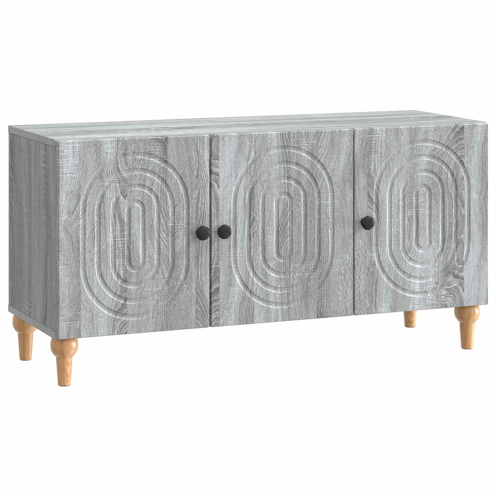 Gabinete para TV sonoma cinzento 99 x 34,5 x 50 cm