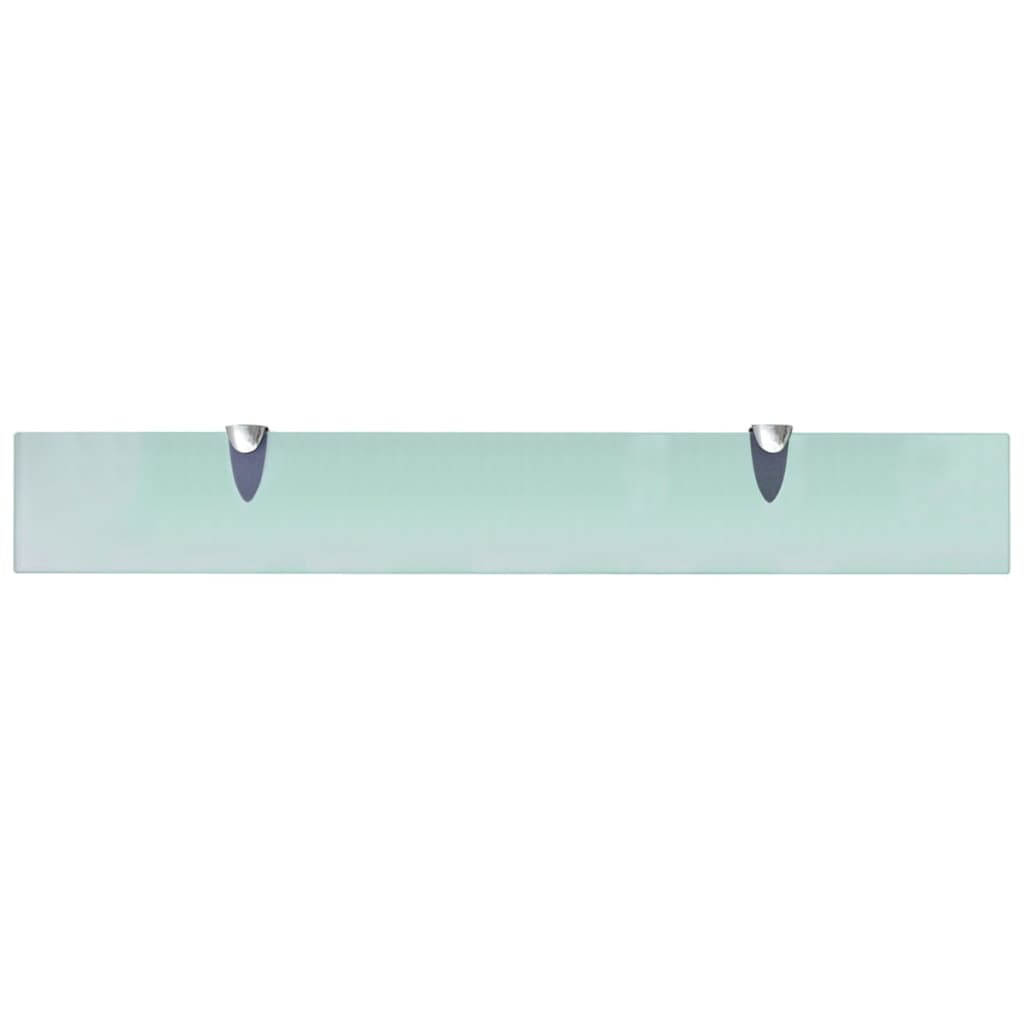 Prateleiras flutuantes 2 pcs vidro 70x10 cm 8 mm