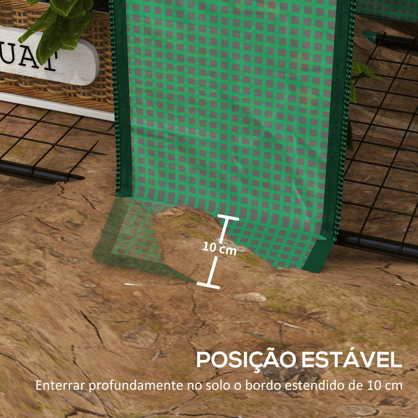Estufa de jardim de 3 níveis estufa de terraço com prateleiras para cultivo de plantas em pátio 143x46x141/151 cm verde