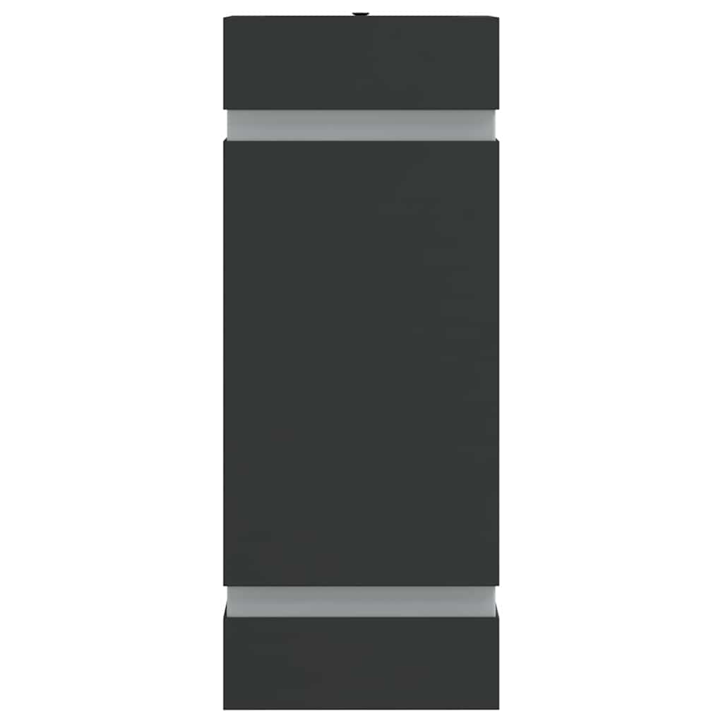 Candeeiros de parede p/ exterior 2 pcs aço inoxidável preto