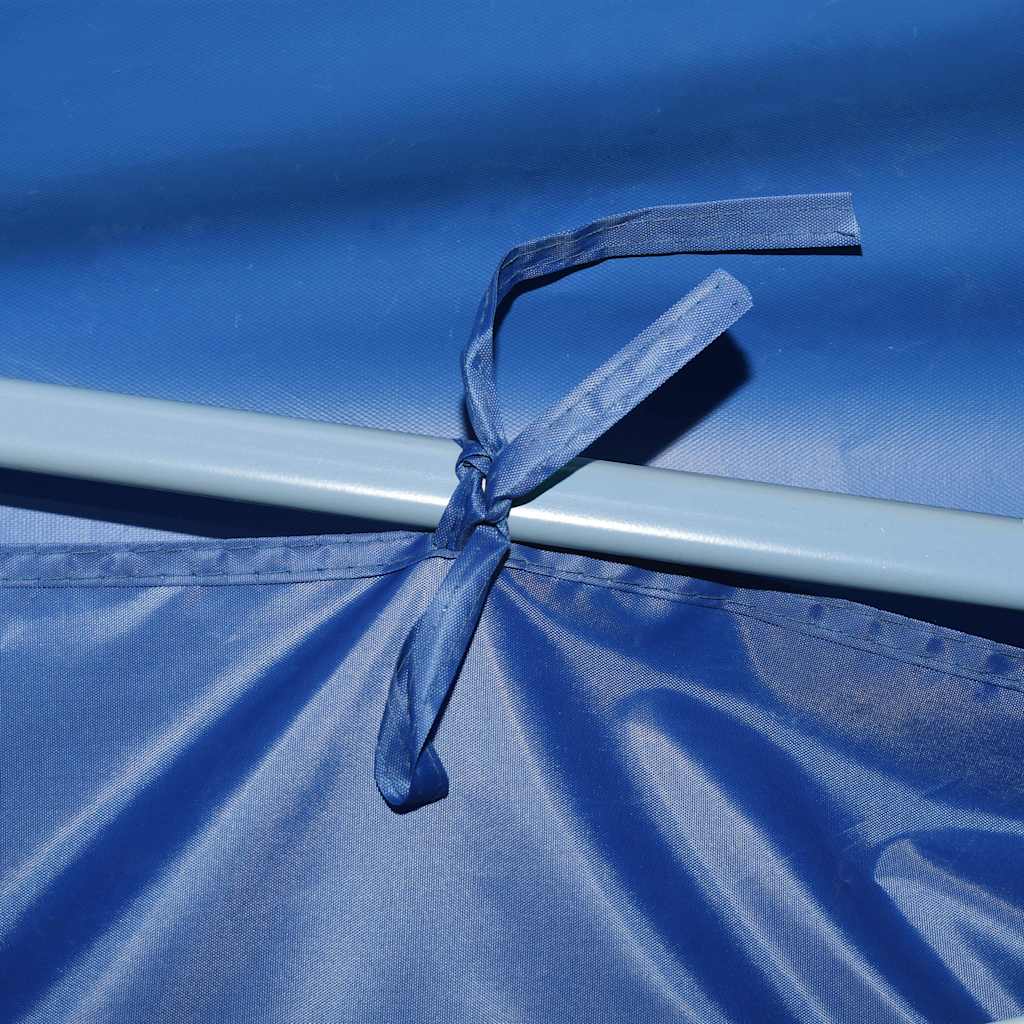 Tenda para festas pop-up dobrável c/ 5 paredes 3x9 m azul